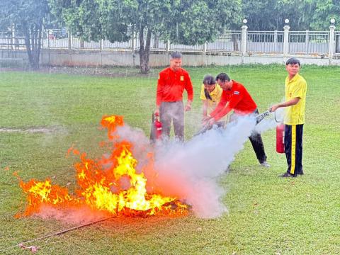 ​โครงการ​ป้องกัน​และระงับอัคคีภัย​ให้กับเยาวชน​ในสถาน​ศึกษา