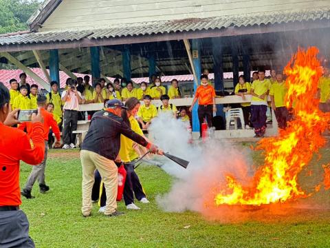 ​โครงการ​ป้องกัน​และระงับอัคคีภัย​ให้กับเยาวชน​ในสถาน​ศึกษา